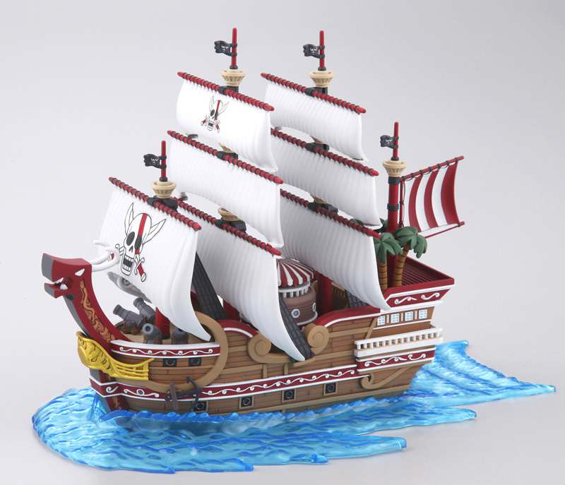 One Piece Grand Ship Coll Red Force - Samlarobjekt i hög kvalitet bandai model kit gunpla