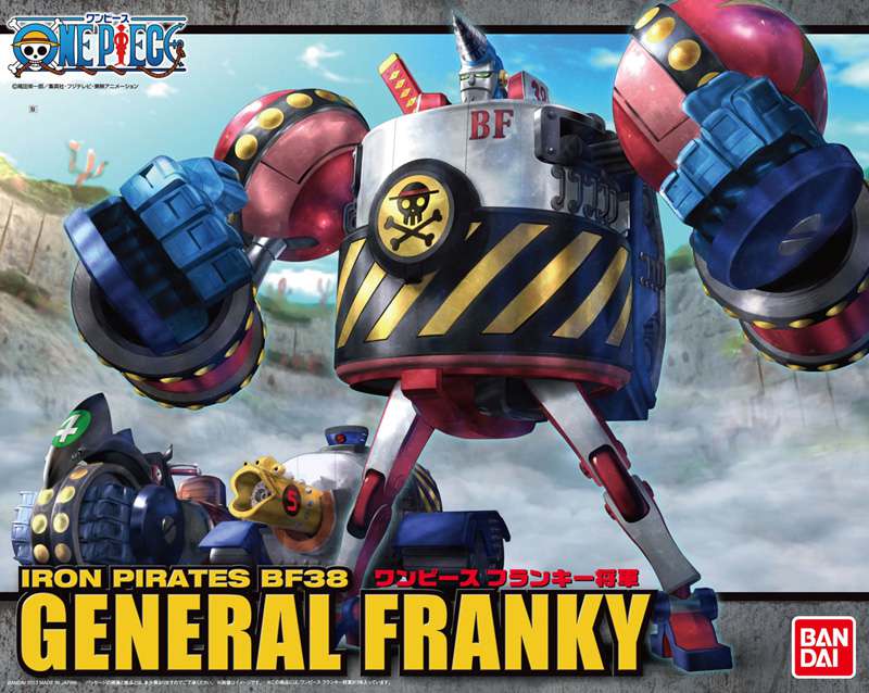 One Piece Franky Mecha Coll bandai model kit gunpla