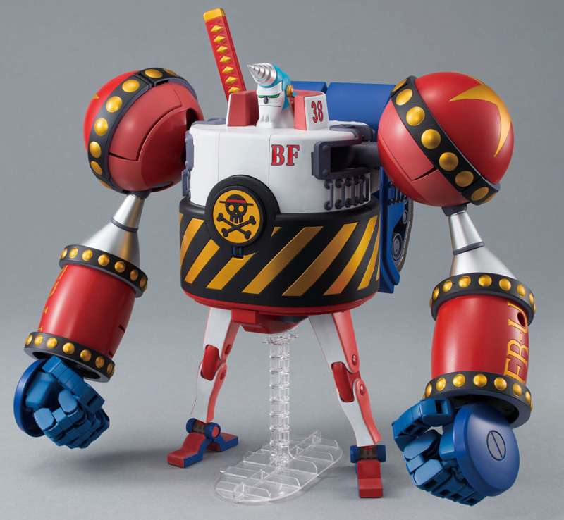 One Piece Franky Mecha Coll bandai model kit gunpla