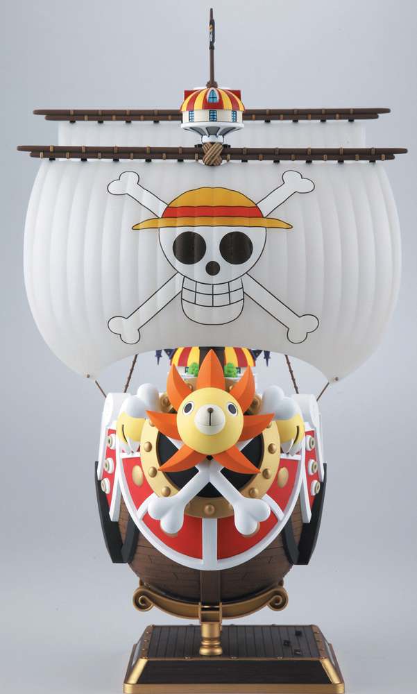One Piece Thousand Sunny New World Version - Samlarfigur bandai model kit gunpla