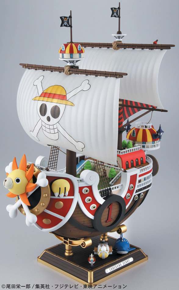 One Piece Thousand Sunny New World Version - Samlarfigur bandai model kit gunpla