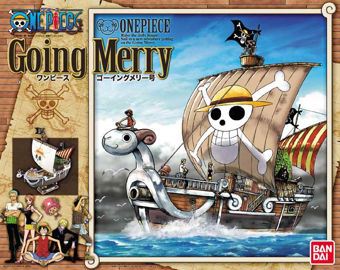 One Piece Going Merry MK - Samlarfigur bandai model kit gunpla