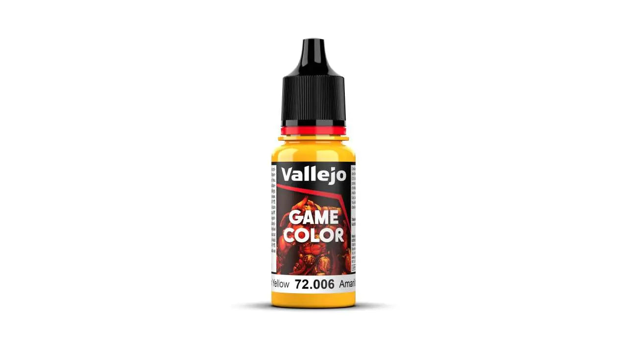 Game Color 72006 Blast Yellow - Professionell vattenburen akrylfärg för miniatyrmålning