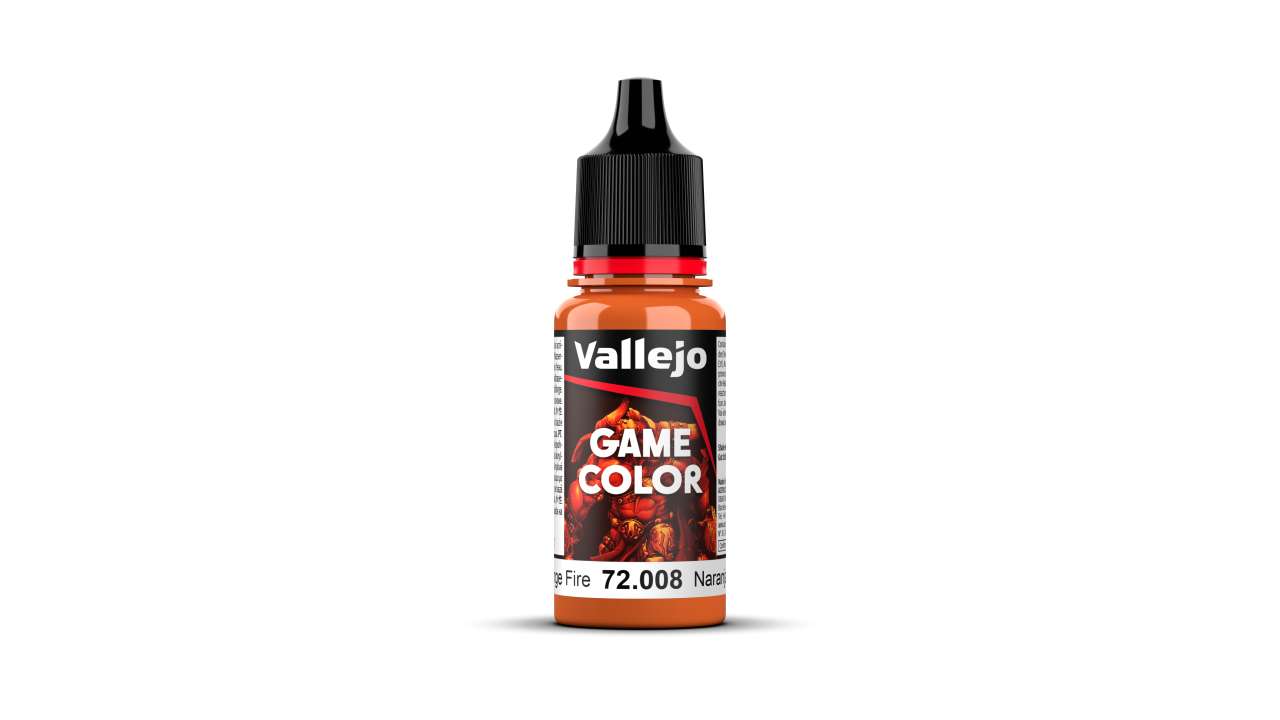 Game Color 72008 Orange Fire - Vattenbaserad Akryl vallejo