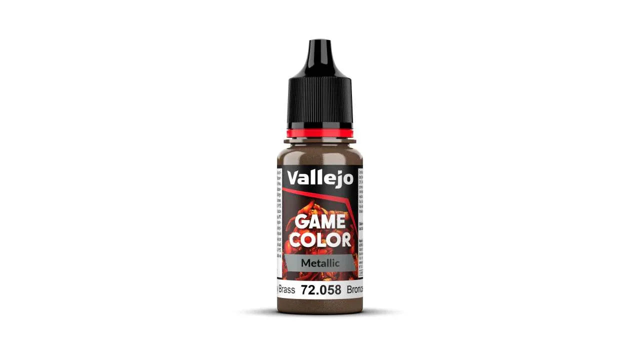 Game Color 72058 Brassy Brass - Vattenbaserad Akrylfärg - Robotto