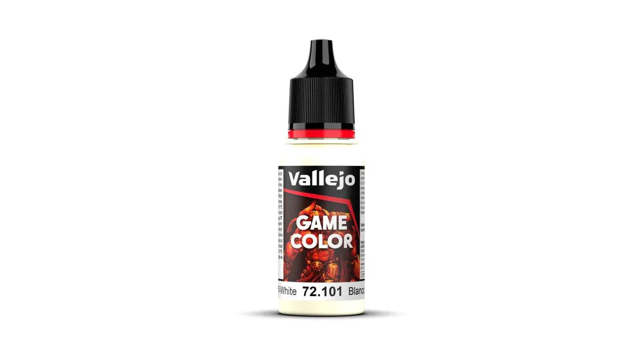 Game Color 72101 Off White - Vattenbaserad Akrylfärg - Robotto