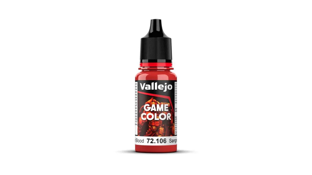 Game Color 72106 Scarlett Blood - Vattenbaserad Akrylfärg - Robotto