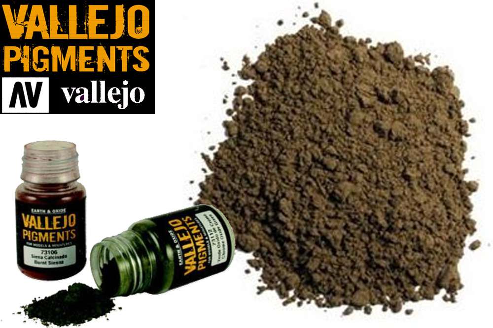 Pigment 73104 Light Sienna - Högkvalitativt Färgämne vallejo