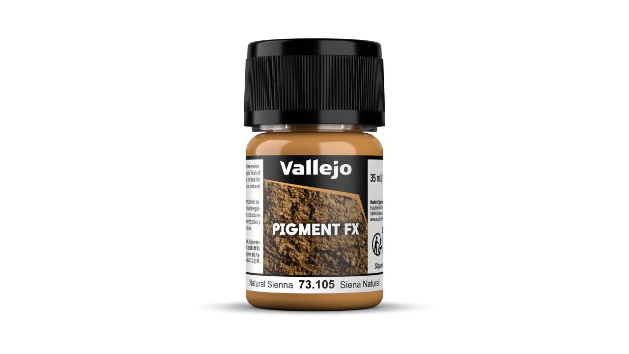 Pigment 73105 Natural Sienna - Högkvalitativt Färgämne vallejo