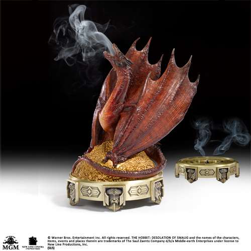 Hobbit Smaug Rökelsebrännare noble collections