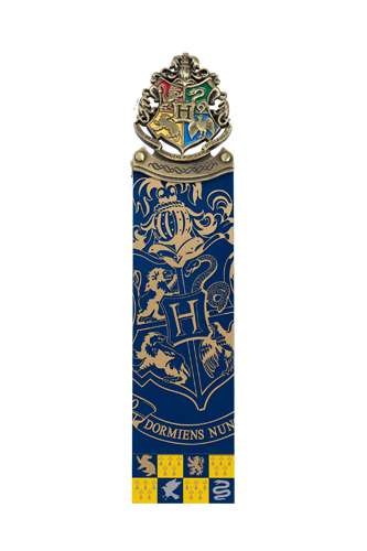 HP Hogwarts Crest Lördagsbokmärke noble collections