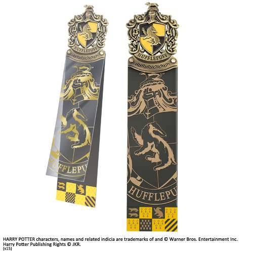 HP Huffelpuff Crest Bokmärke - Elegant och Unikt noble collections