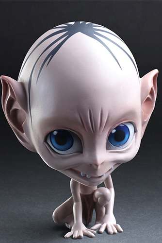 The Hobbit Gollum Mini Static Arts Figur square enix