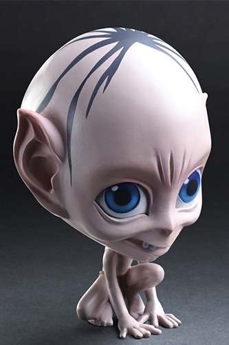 The Hobbit Gollum Mini Static Arts Figur square enix