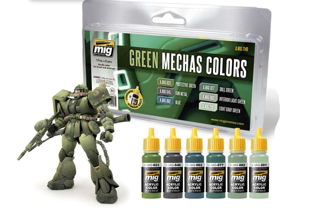 Grönt Mechas Färger Set 7149 - Robotto