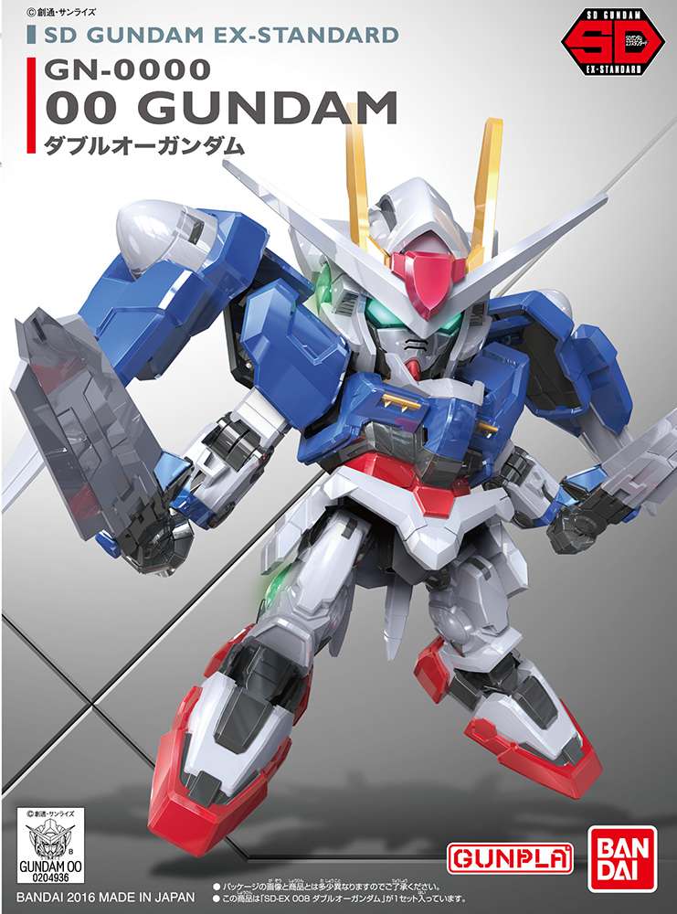 SD Gundam 00 Ex Standard 008 bandai model kit gunpla