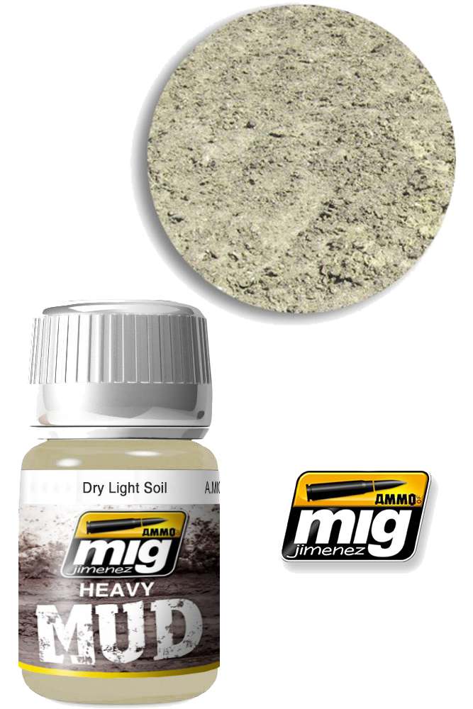 Heavy Mud Texture Dry Light Soil 1700 ammo by mig jimenez