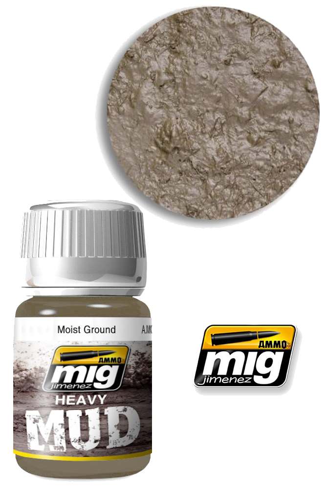 Heavy Mud Texture Moist Ground 1703 - 35 ml ammo by mig jimenez