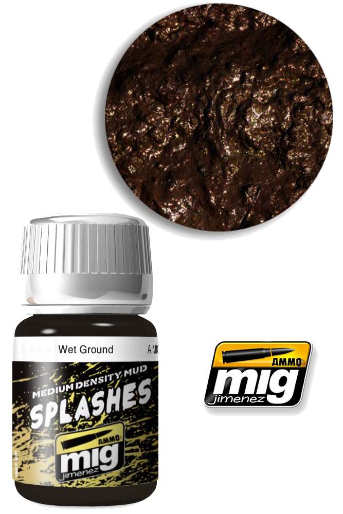 Splashes & Mud Texture Wet Ground 1755 ammo by mig jimenez