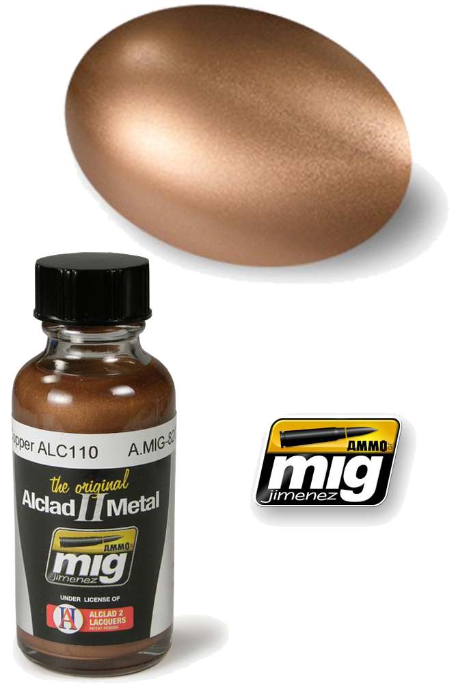 Alclad II Metallfärg Koppar 8207 - 30 ml ammo by mig jimenez