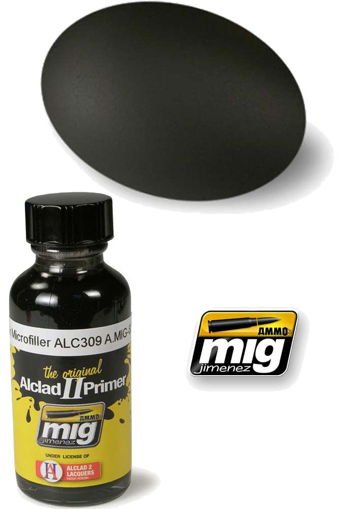 Alclad II Black Microfiller 8211 - 30 ml ammo by mig jimenez