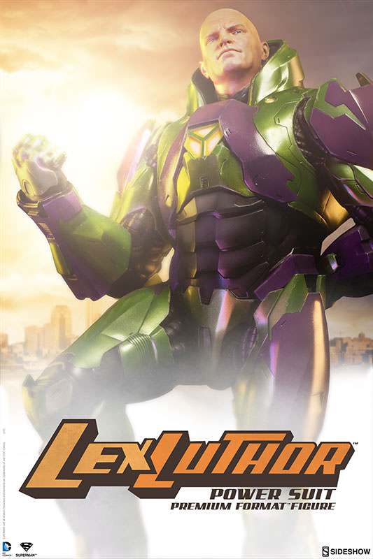 Lex Luthor Power Suit Premium Format Figur sideshow toys