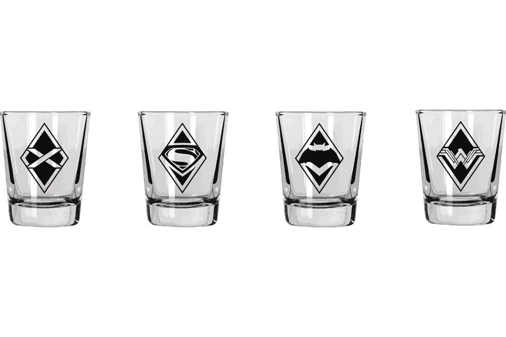 Batman vs Superman Mini Glas Set (4) sd toys