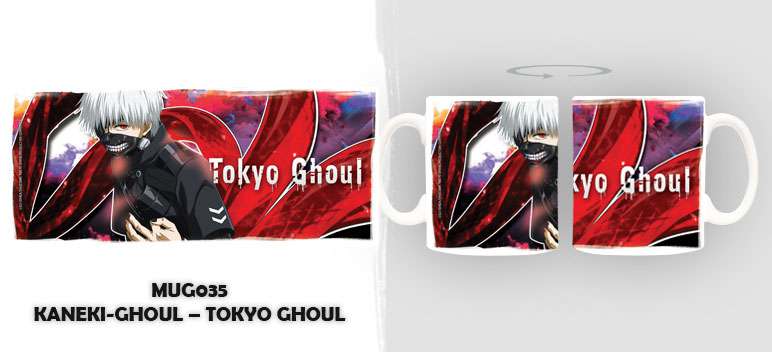 Tokyo Ghoul Kaneki Ghoul Mug - Unik Kaffe- och Te-Kopp unekorn