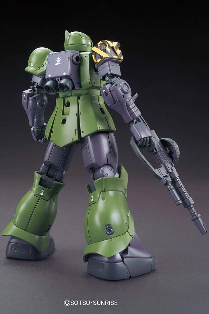 HG Zaku I Denim Slender Origin 1/144 – Byggsats bandai model kit gunpla