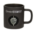 Game of Thrones Stark Spin Logo Svart Kristallmugg - Robotto