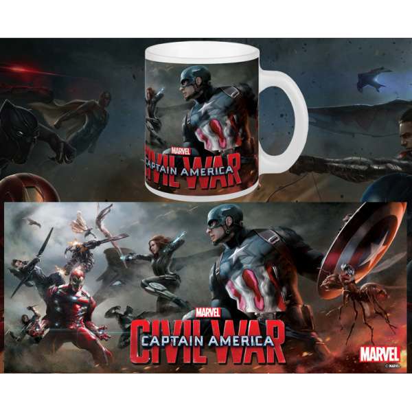 Captain America: Civil War Final Battle Mug semic