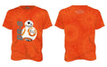 T-Shirt SW EP7 BB-8 Tie Dye Orange Herr - L