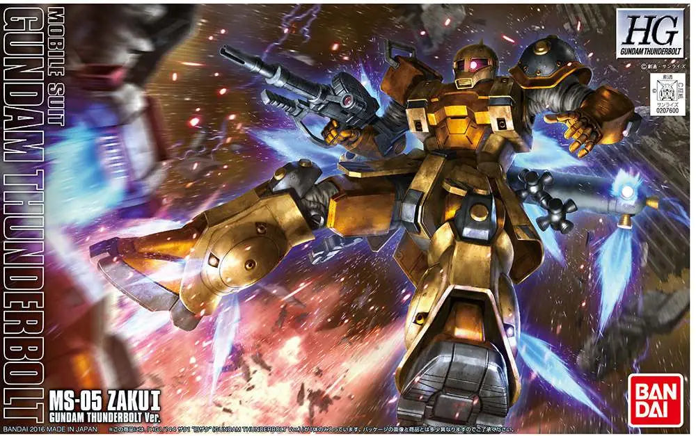Hg Zaku I Thunderbolt Anime-version 1/144 byggsats