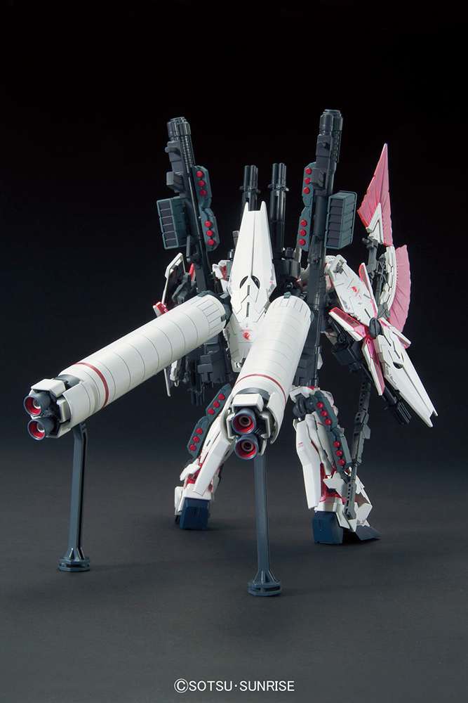 HGUC Gundam Unicorn Full Armor Dest Red 1/144 - Modellbyggsats bandai model kit gunpla