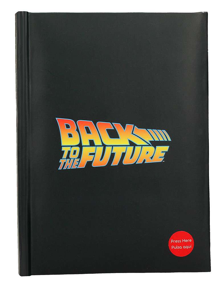 Back to the Future Logo Ljusande Anteckningsblock sd toys