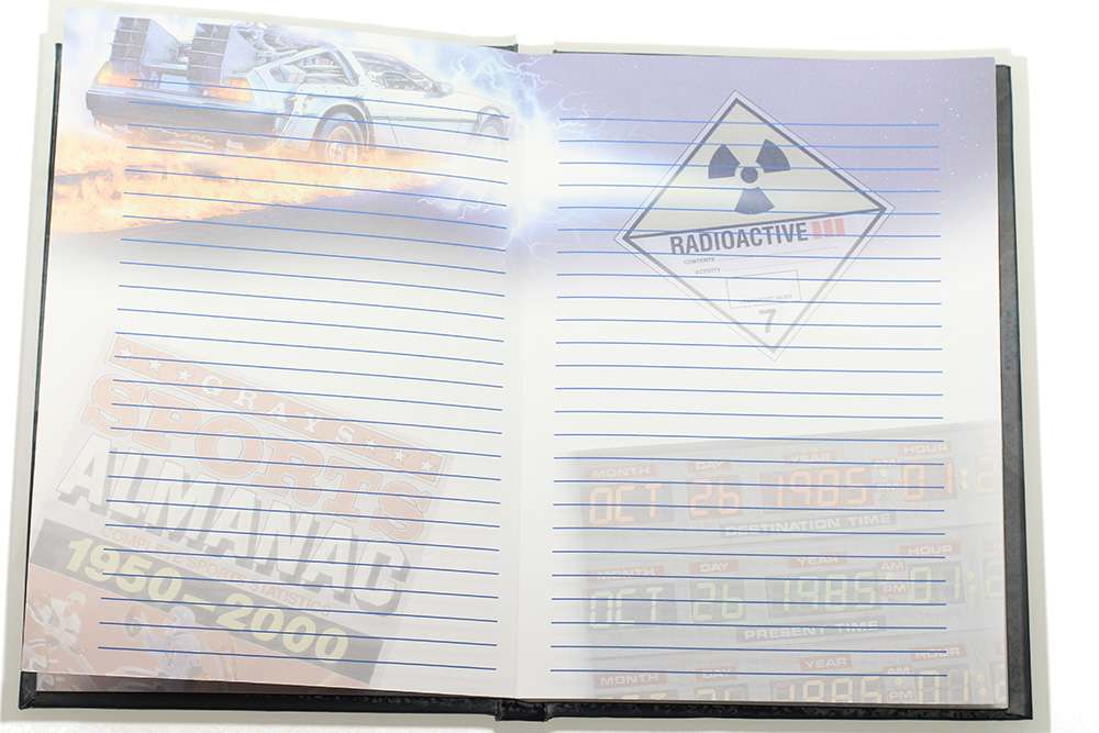 Back to the Future Logo Ljusande Anteckningsblock sd toys