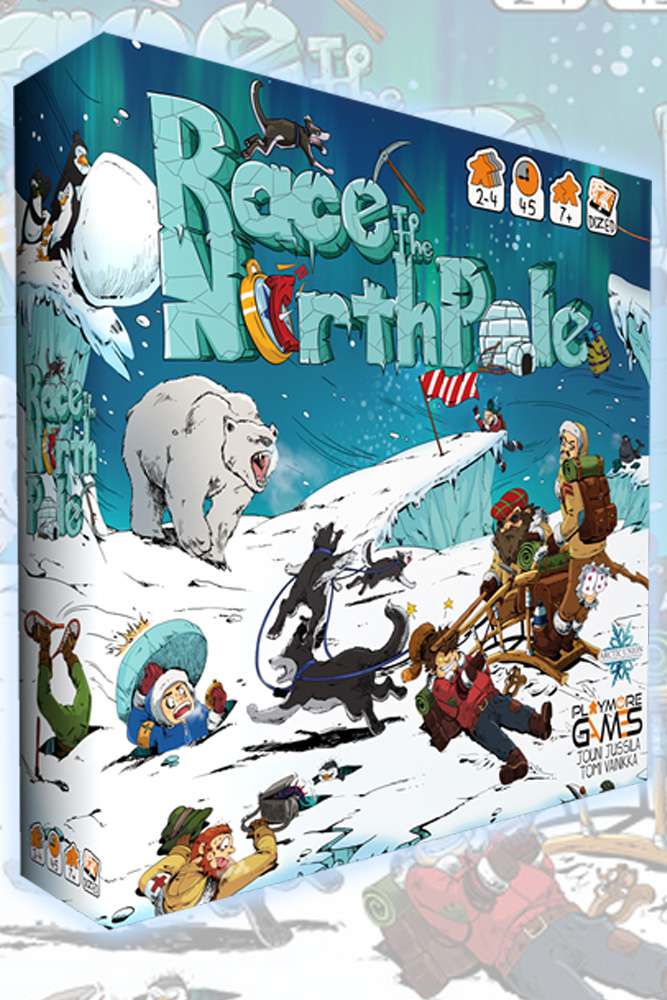 Race to the North Pole Brädspel playmore games