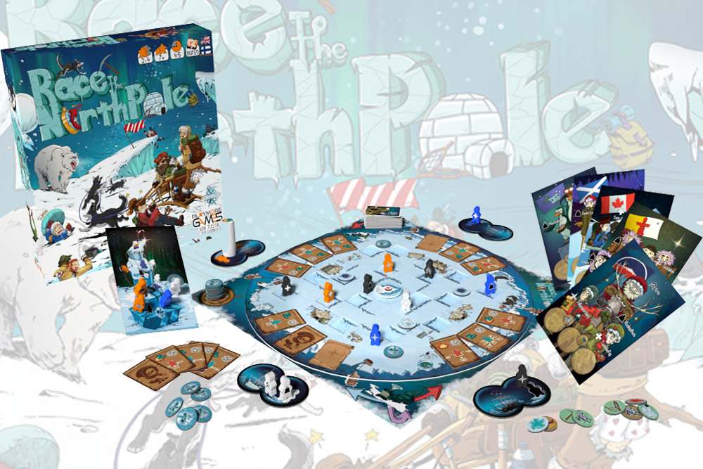 Race to the North Pole Brädspel playmore games
