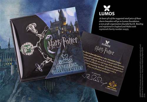 HP Lumos Slytherin Charm Bracelet 7710 – En magisk accessoar för fans noble collections