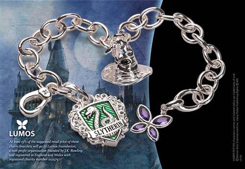 HP Lumos Slytherin Charm Bracelet 7710 – En magisk accessoar för fans noble collections