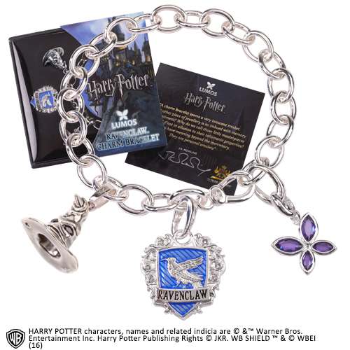 Hp Lumos Ravenclaw Charm Bracelet 7712 noble collections