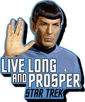 Star Trek Spock Quote Magnet - Robotto