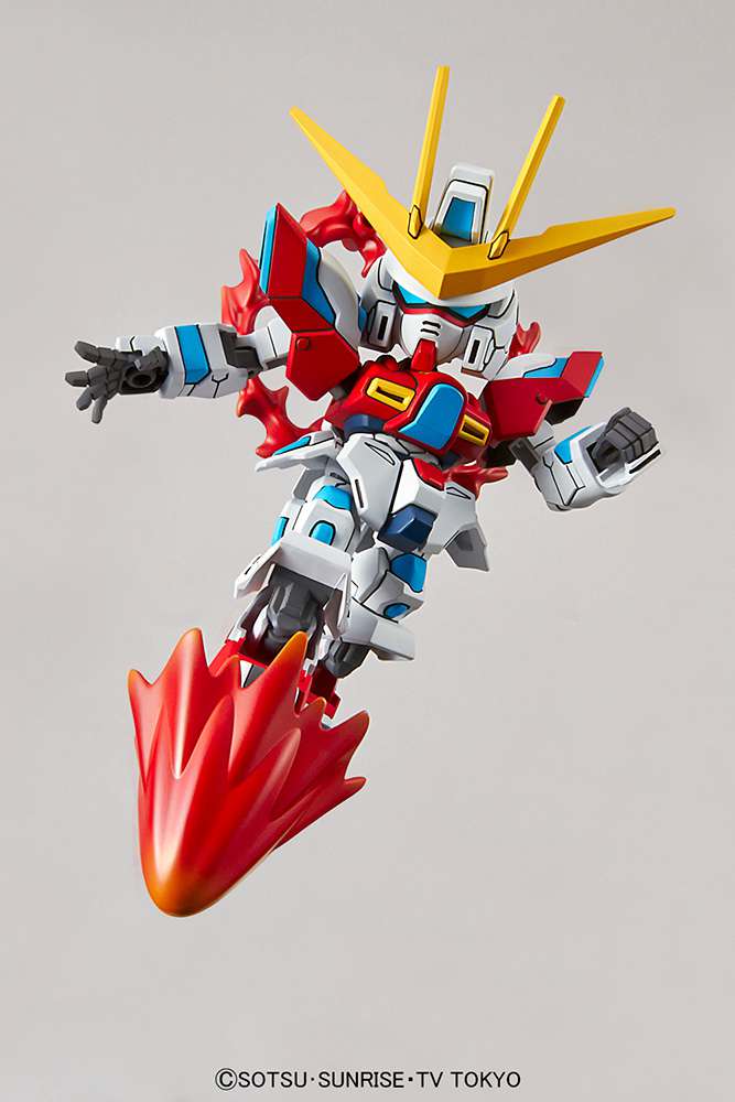 SD Gundam Try Burning EX STD 011 - Samurajliknande Modell bandai model kit gunpla