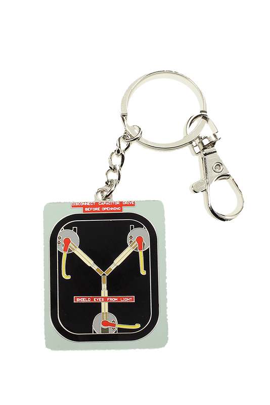 Bttf Flux Capacitor Metal Nyckelring sd toys