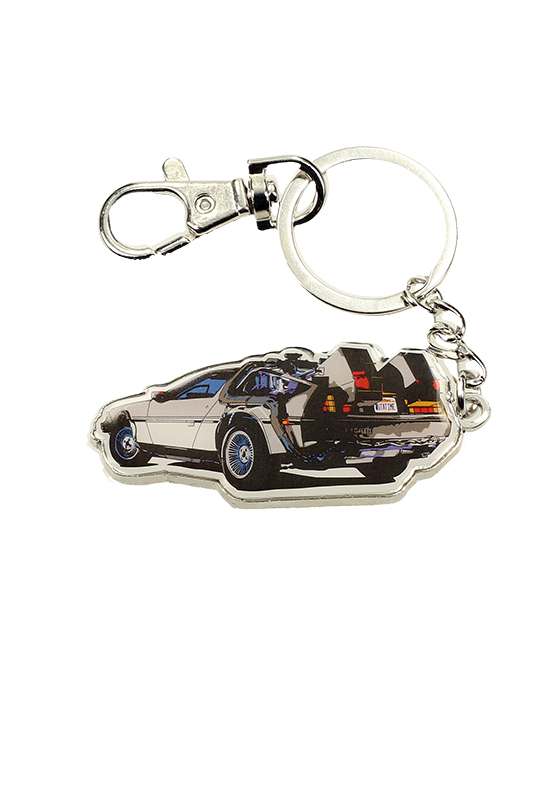 Bttf Time Machine Metal Nyckelring sd toys