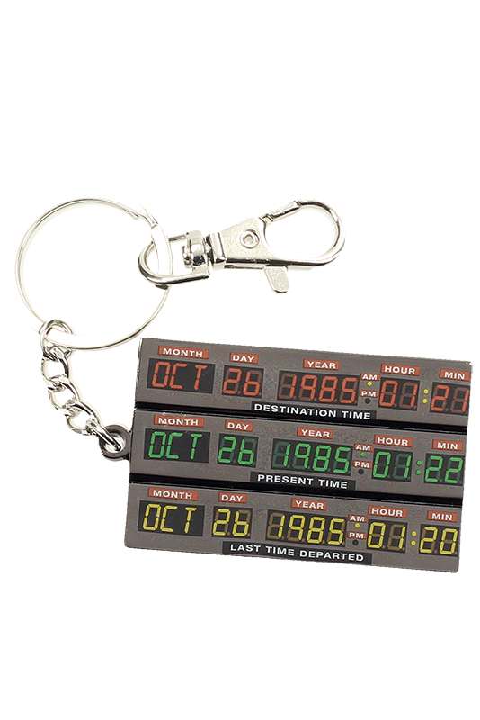 Bttf Tidskontroll Metallnyckelring sd toys