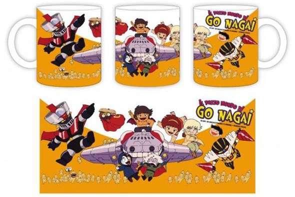 Il Pazzo Mondo Go Nagai Gul Mug - Robotto