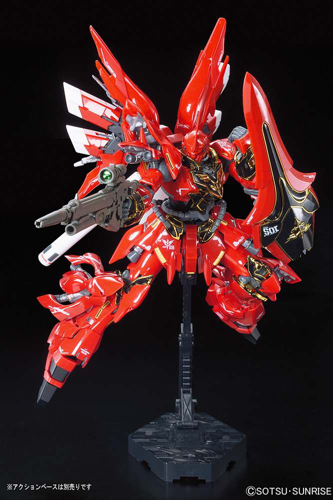 Rg Sinanju MSN-06S 1/144 - Högkvalitativ Modellbyggsats bandai model kit gunpla