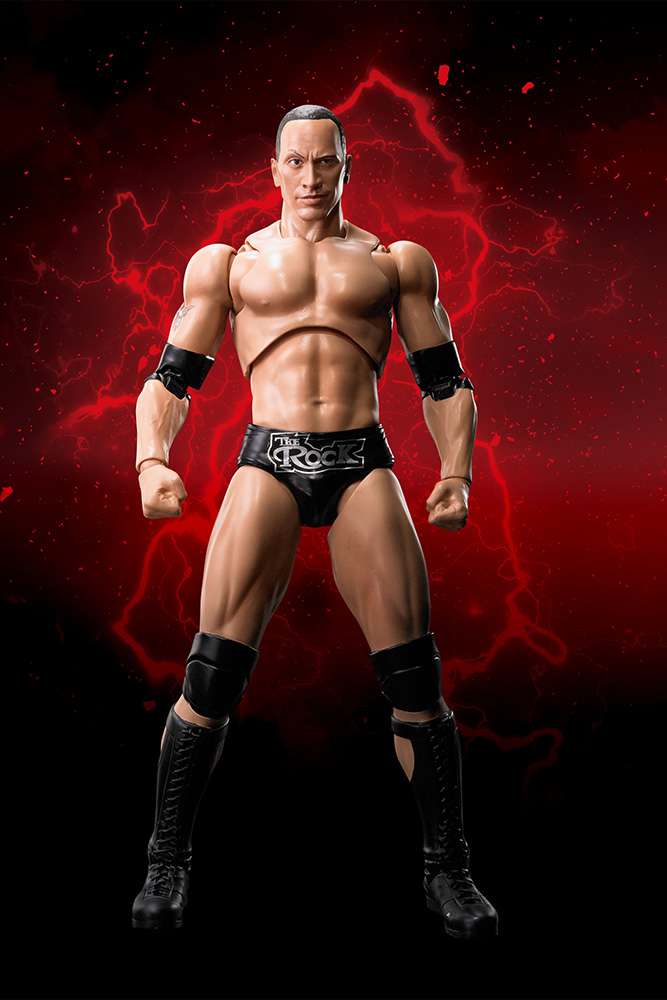 WWE The Rock S.H.Figuarts Actionfigur bandai