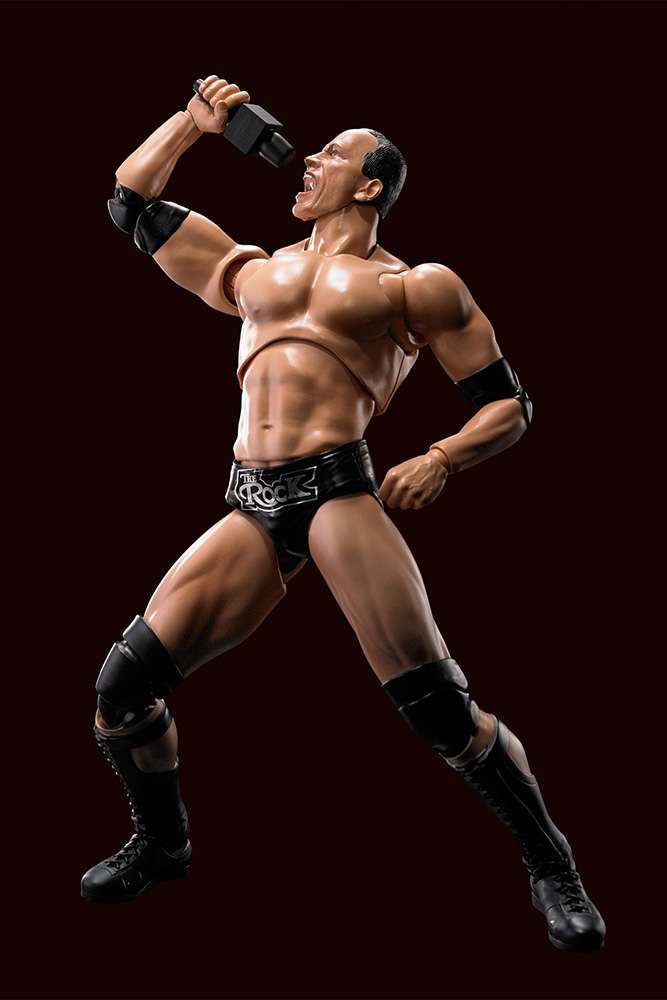 WWE The Rock S.H.Figuarts Actionfigur bandai